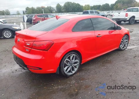 2015 Kia Forte Koup Sx из США, поврежденный, VIN KNAFZ6A32F5376977